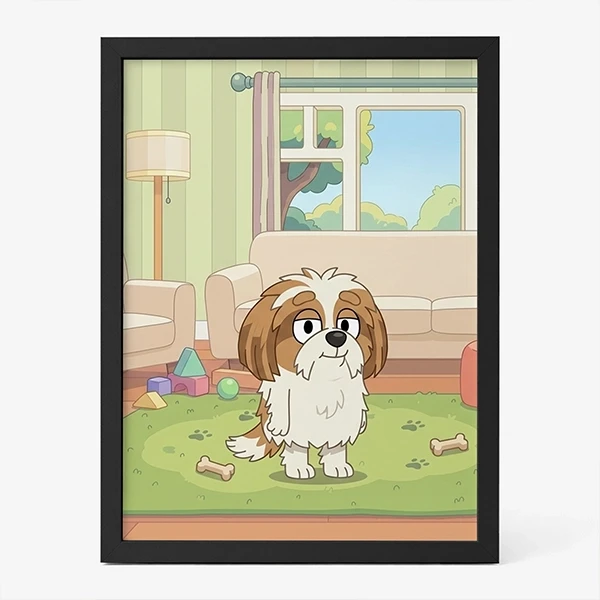 Cartoonized Pet Photo Frame - Standard