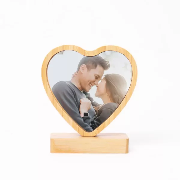 Personalized Wooden Heart - Standard
