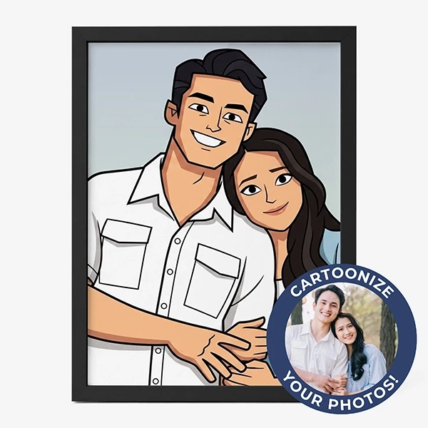 Personalized Cartoon Photo Frame - Standard