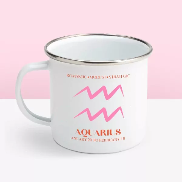 Zodiac Sign Mug - Aquarius