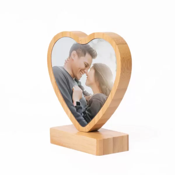 Personalized Wooden Heart - Standard
