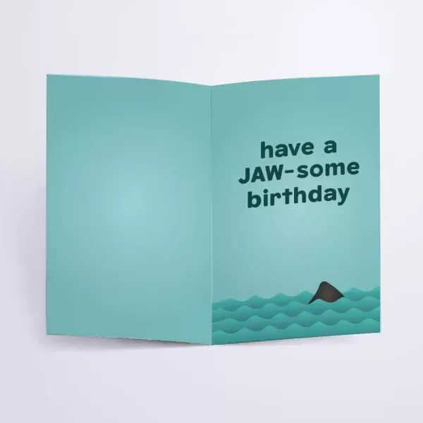 JAW-some Birthday Giant Card - default