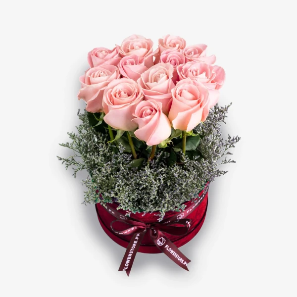 Opulent Bloom (12 Ecuadorian Roses) - Standard