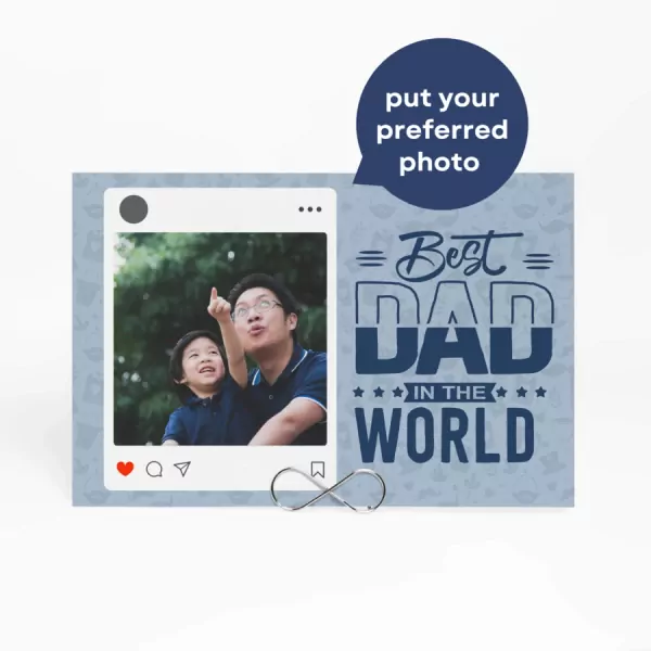 World's Best Dad Frame - default