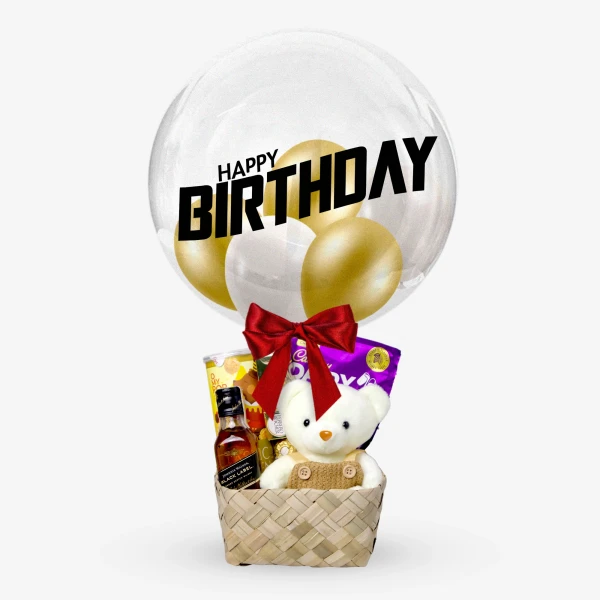 Sweet & Boozy Bubble Basket