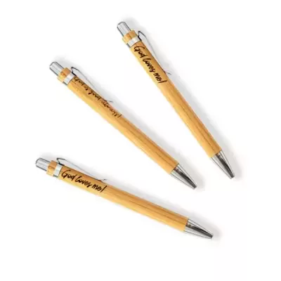 Personalized Bamboo Pen - solo