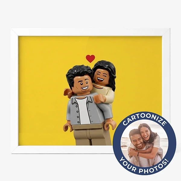 Custom Brick Style Photo Frame - Standard