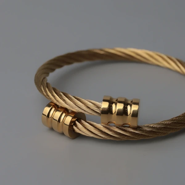 Zorielle Twisted Bangle - Standard