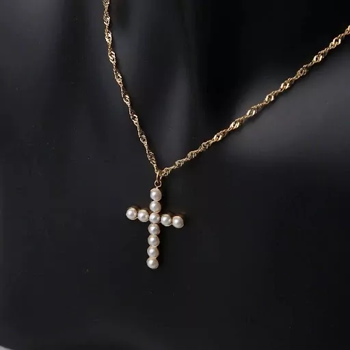 Matthew Beaded Cross Necklace Online Gift Delivery Philippines