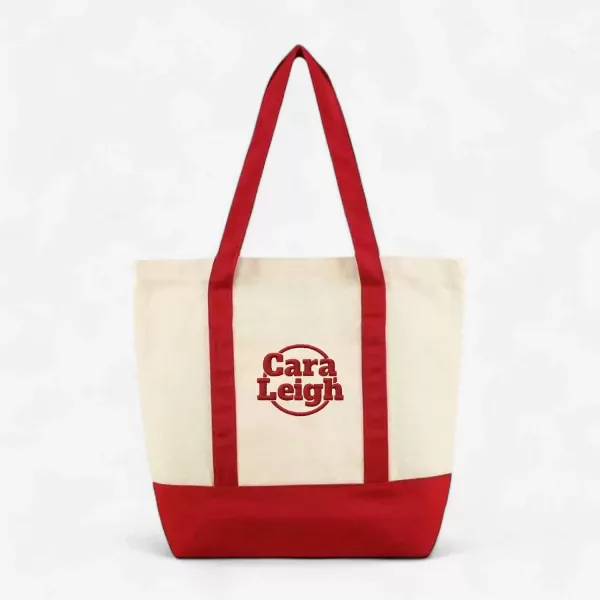 Personalized Grocery Bag - Red