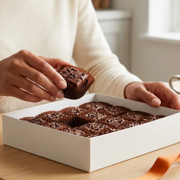 77% Auro and Cacao Nib Brownies - Standard