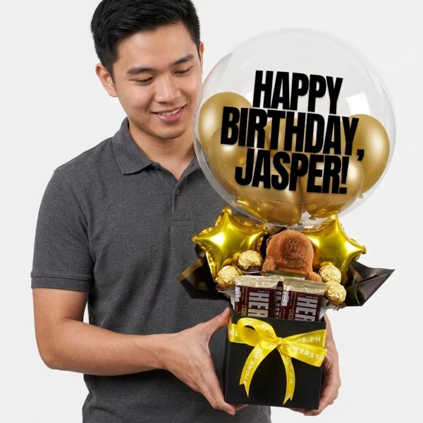 Capybara Choco Balloon Bouquet