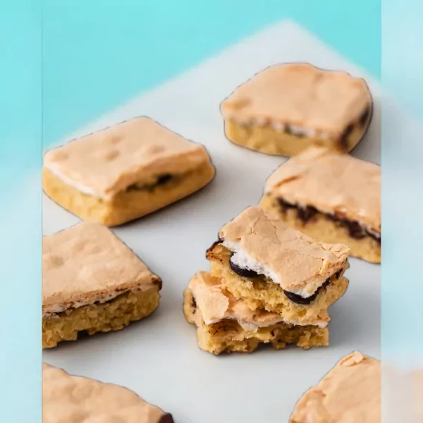 Chocolate Meringue Bars - 10s