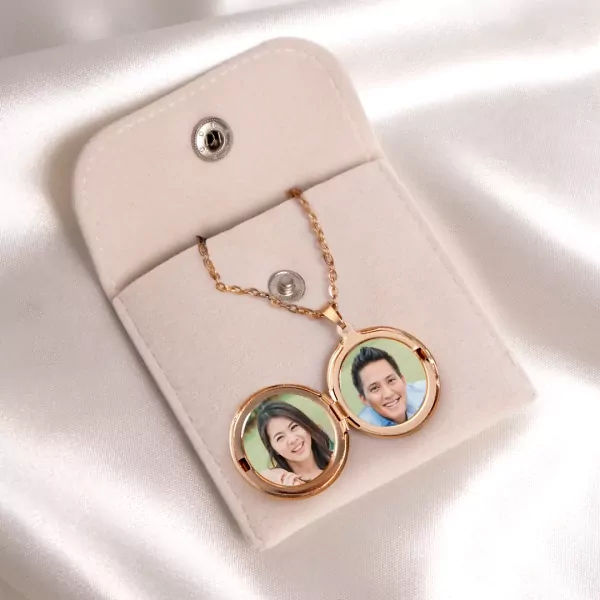 Locket Pic Pendant Keychain Personalized Locket Necklace