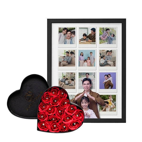 Heart Box with Personalized Photo Frame
