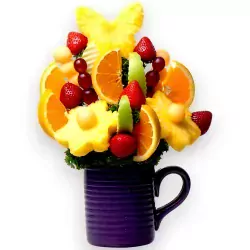 Citrus Serenade Fruit Bouquet - default