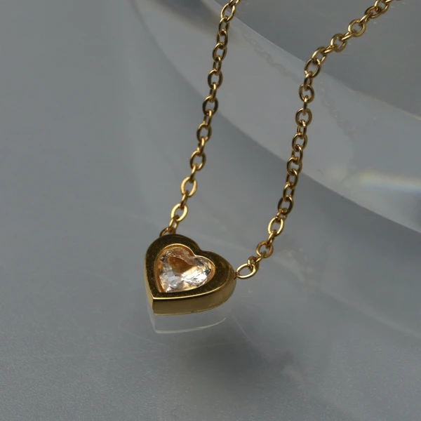Averine Mini Heart Pendant Necklace - Standard