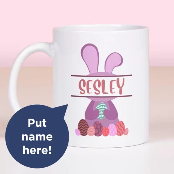 Personalized Easter Bunny Mug - Default