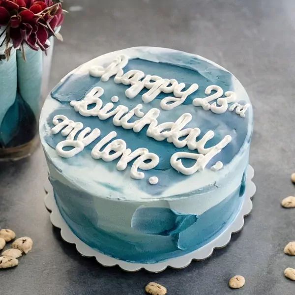 Oceanic Ombre Message Cake - default