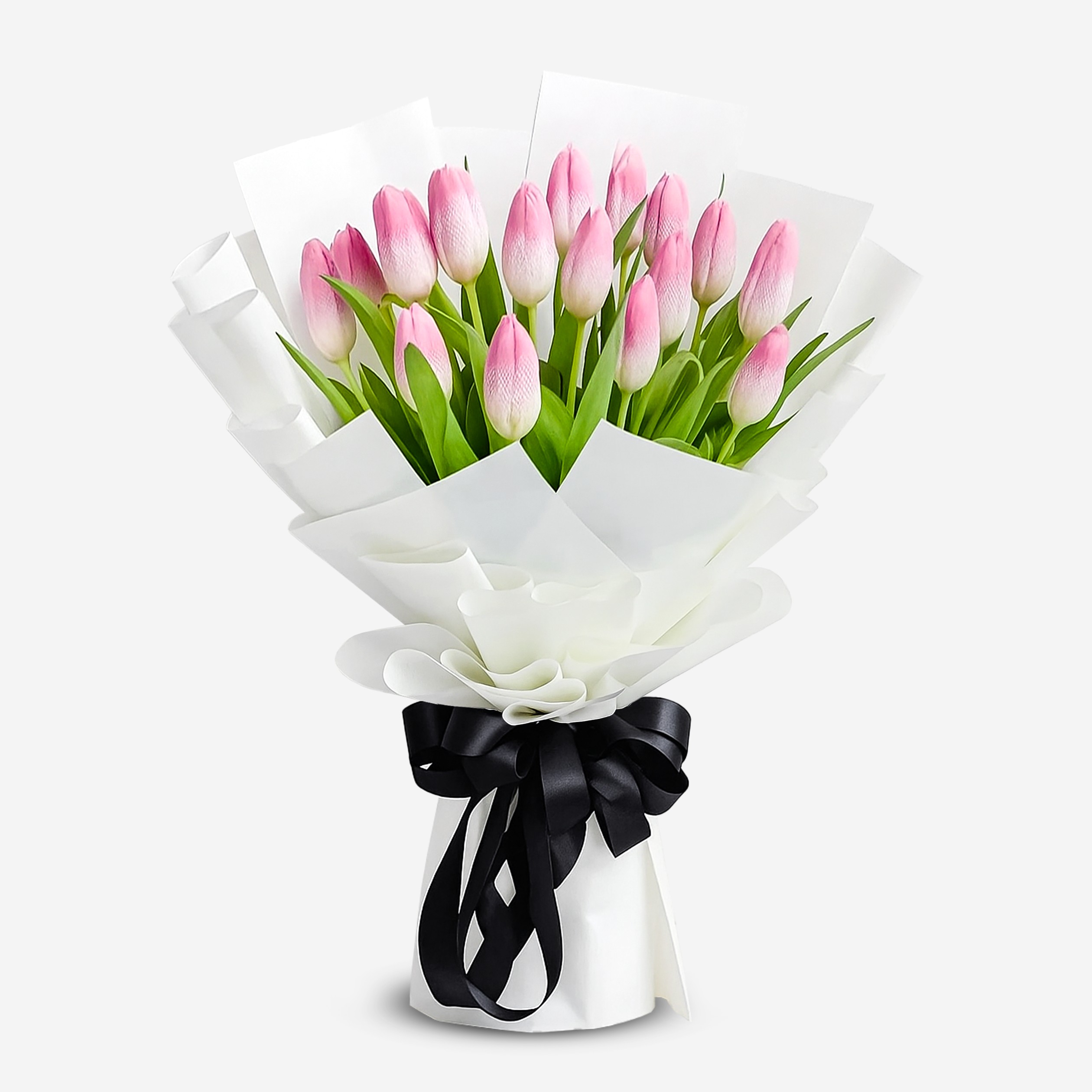 Lovely pink tulips, tender and timeless.