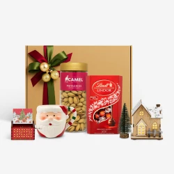 Winter Cottage Snack Set