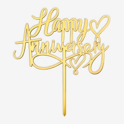 Happy Anniversary Topper