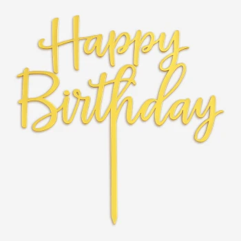 Happy Birthday Topper