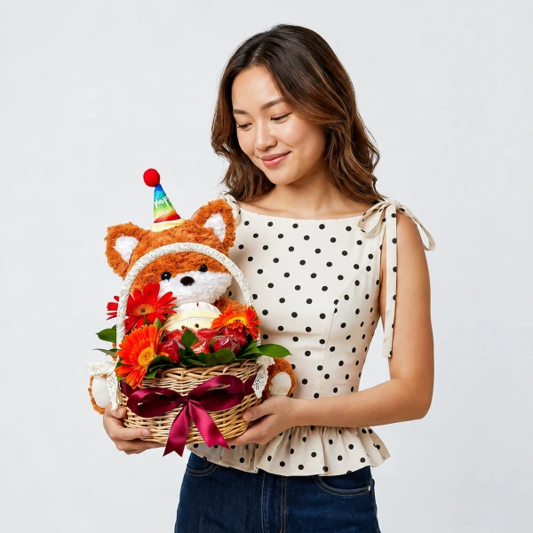 Foxy Delights Basket Standard