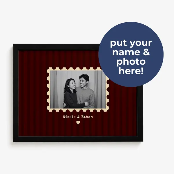 Keepsake Postmark Photo Frame 1
