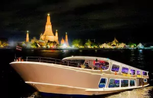 Bangkok River Cruise For Sunset Dinner Buffet Potico Co Th Same