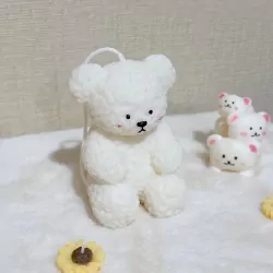Fluffy Bear Scented Candle