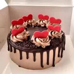 Chocolate Strawberry Cake 1 lb.