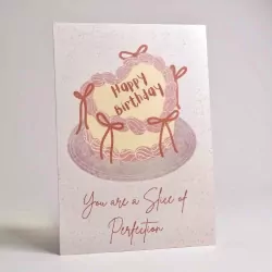 Slice of Perfection Birthday Card