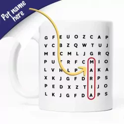Puzzle Your Name Mug