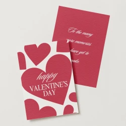 Happy Valentine's Day Greeting Card