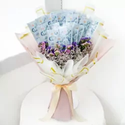 My Pinky Money Bouquet - No Money