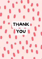Thank You - Card