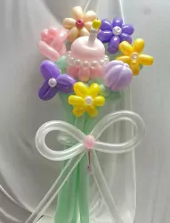 Pastel Cake Bouquet