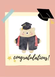 Congratulations "Bear" - Card NC