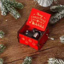 Wish You A Merry Christmas Music Box