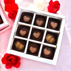 Dubai Chocolate Box 9 Pieces