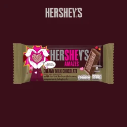 Hershey's Amazes: Creamy Milk Chocolate 40g Scan to Personalize