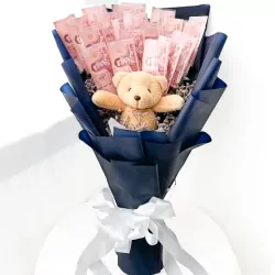 Hide and Seek Money Bouquet - No Money