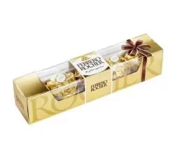 5 Ferrero Rocher.