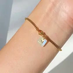 Letter UV Color-Changing Bracelet