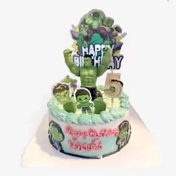 Hulk Smash Birthday Cake 1 lb