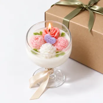 Floral Elegance Candle