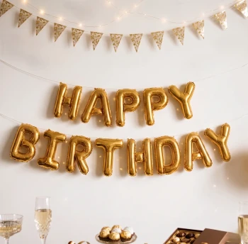 Happy Birthday Letter Balloon