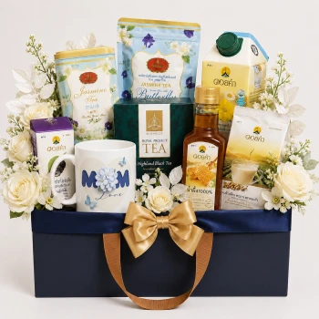 Royal Harvest & Jasmine MOM Mug Gift Basket