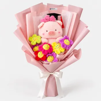 Piggy Doll Bouquet